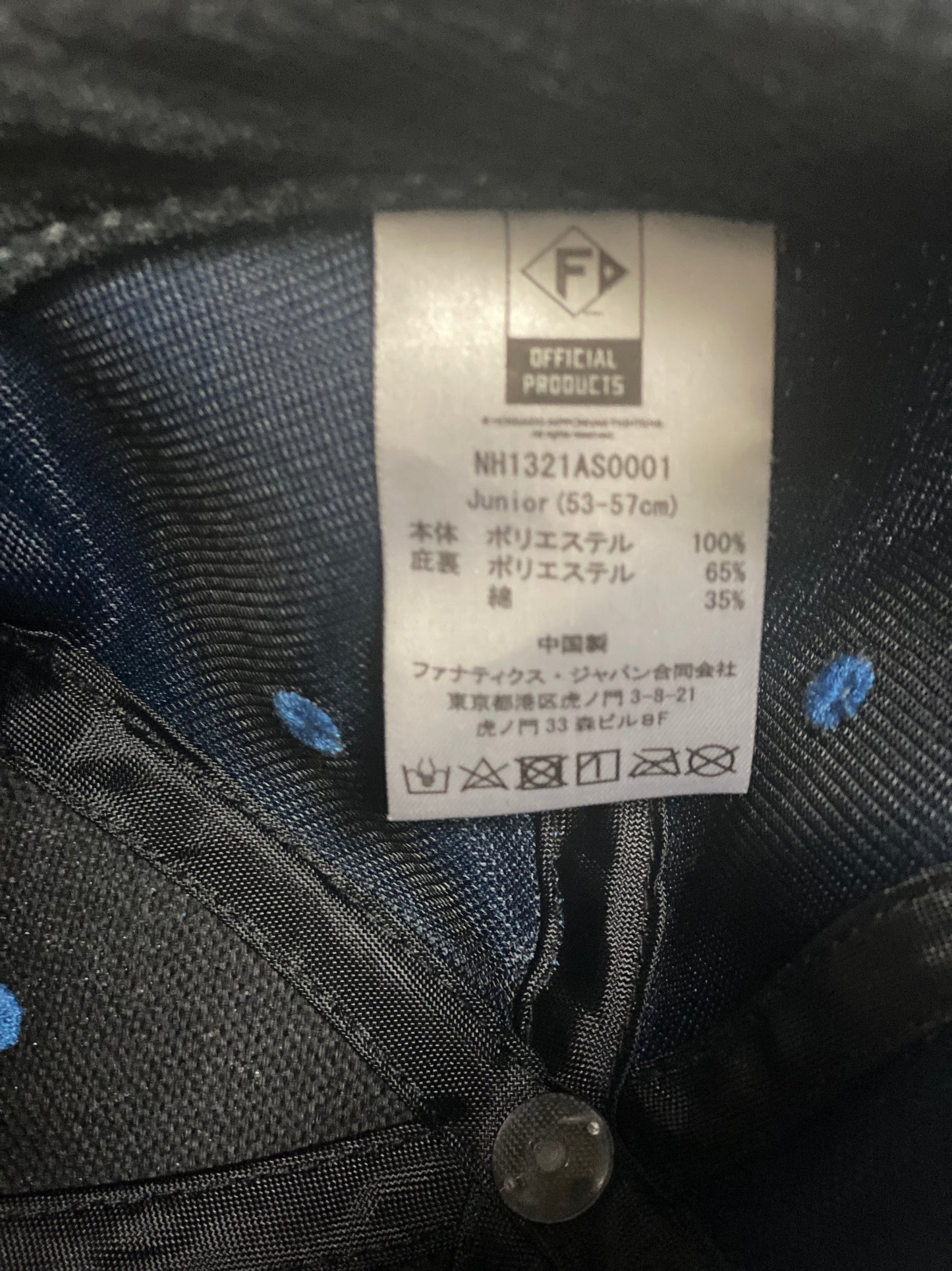 Hokkaido Nippon-Ham Fighters Junior's Hat Shohei Otani Beautiful From Japan